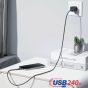 كابل USB-C انكر، 0.9 متر، اسود - A82E2H11