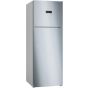 Bosch Series 4 No-Frost Refrigerator, 522 Liters, Silver- KDN56XI3E8