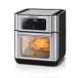 Black + Decker Air Fryer Oven Convection , 12 Liters, Silver - AOF100-B5