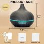 Wooden  Air Humidifier - Dark Brown