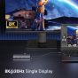موزع USB-C يو جرين ريفودوك برو 210، 10 منافذ، 100 وات، رمادي غامق - 15534