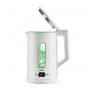 Tank Safe Touch Electric Kettle, 1.5 Liters, 1500 Watt, White with Gold Frame - DG-2338-ES
