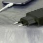 SIA Wall Charger, 30W, 1 USB-A Port, 1 USB-C Port, Black - SI-CH002B