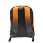 Gharibo Bags School Backpack With Lunch Bag and Pencil Case for Kids, Gradient color Pattern - Orange and Black