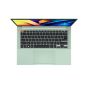 Asus Vivobook S15 OLED K3502ZA-OLED005W Laptop, Intel Core I5-12500H, 512GB SSD, 16GB RAM, 15.6 Inch FHD OLED Display, Intel Iris Xe Graphics, Windows 11- Brave Green