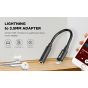 BOYA Apple MFi Certified AUX Cord by K3 for iPhone 14 3.5mm TRRS to Lightning Audio Adapter Cable Headphone Jack for iPhone 13 12 11 XS XR X 7 7P 8 8P Connects On Camera Mic(by-XM6 by-MM1 etc.)
