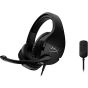 HyperX Cloud Stinger S – Gaming Headset, for PC, Virtual 7.1 Surround Sound, Lightweight, Memory Foam, Soft Leatherette, Durable Steel Sliders, Swivel-to-Mute Noise-Cancelling Microphone, Black