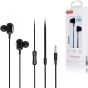 XO EP1 Wired Earphones With Microphone - Black
