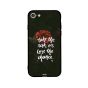 CIELITO TPU Take The Risk Pattern Back Cover For IPhone SE