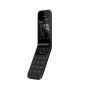 Nokia 2720 Flip Dual SIM, 4GB, 512MB RAM, 4G LTE, Black- No Warranty