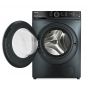 Toshiba Front Load Automatic Washing Machine, 8Kg, Inverter Motor, Morandi Grey - TW-BK90GF4EG(MK) with iLock Power Strip, 3 Outlets, 2860W - White
