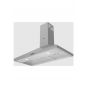Passap Built-In Pyramid Hood, 90 CM, Silver Matt Inox- D004-90-IX