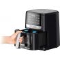 Black + Decker Aro Fry Digital Air Fryer, 4.5 Liters, 1500 Watt, Black- AF4500