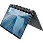 لاب توب لينوفو فليكس 5i 82R700L5US، انتل كور i5-1235U، هارد 512 جيجا SSD، رام 8 جيجا، شاشة لمس WUXGA مقاس 14 بوصة، كارت شاشة انتل ايريس Xe جرافيكس، ويندوز 11 - رمادي