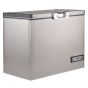Passap Defrost Chest Freezer, 283 Litre, Silver-ES341L