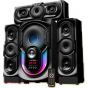 Platinum Bluetooth Subwoofer with Remote Control, 4 Units, Black - AH-6080