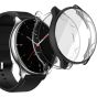 sciuU Protective Case compatible with Amazfit GTR 2 / GTR 2e, [2 Pack] All-around Flexible TPU Case with Screen Protector, Soft Frame Shock Resistant Cover fit Amazfit GTR2 / GTR2E - Black + Clear