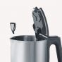 Severin Electric Kettle, 1.7 Liters, 2200 Watt, Black and Silver - WK 3409