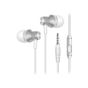 In-Ear Wired Earphones- Silver