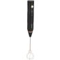 Sokany Mini Chopper and Blender with Steel Body, 800 Watt, 3 Liter, Silver and Black -SK-7027, Rechargable Milk Frother, Black- sk-201a