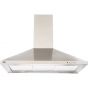 Beko Built-in Pyramids Hood with Chimney, 90cm, Silver - CWB9441XNH