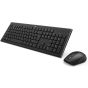 Hama Cortino Gulf Wireless Keyboard and Mouse, Black - D3182664