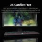 Redragon Wired Gaming Keyboard, Black - K502