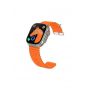 Itel Smartwatch 2 Ultra - Silver Case, Orange Strap