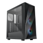 Cooler Master CMP520 ARGB Mid Tower Case, Black - CP520-KGNN-S00 With Elite Power Supply, 600 Watt - Black