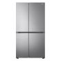 LG No Frost Refrigerator with Inverter Motor, 655 Liters, Silver - GC-B257SLWL