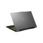 لاب توب جيمنج اسوس تاف F16 FX607VU-RL165W، انتل كور 5 210H، هارد SSD سعة 512 جيجا، رام 16 جيجا، شاشة WUXGA، مقاس 16 بوصة، دقة FHD بلس، بمعدل تحديث 144 هرتز، كارت شاشة انفيديا جي فورس RTX 4050 سعة 6 جيجا، ويندوز 11 - رمادي ميكا