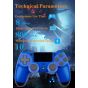 Wireless Controller for PlayStation 4, Slim, Pro - Blue