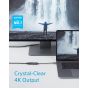 محول USB-C إلى HDMI أنكر، 4K، أسود -AK-A83120A1