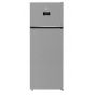 Beko No Frost Top Freezer Refrigerator, 406 Liters, Silver - RDNE455M20XBIDEG, with Blender, 1.5 Liters, 600 Watt - TBN 62608 W
