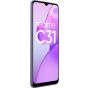 ريلمي  C31 بشريحتين، 64 جيجا، رام 4 جيجا، شبكة 4G LTE، فضي - بدون ضمان