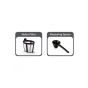 Black + Decker Espresso Machine, 250 ml, 450 Watt, Red and Black - DCM48-B5