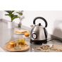 Swiss Pro Plus Retro Electric Kettle, 1.8 Liter, 2200 Watt, Silver - SP-WK2200BS