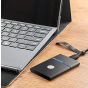 محرك اقراص SSD خارجي هيك فيجين، 1 تيرا، اسود - Elite 7