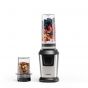 Tank Super Personal Blender with Bottle and Grinder, 600ml, 800 Watt, Silver and Black - OK 1079