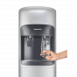 Koldair A Hot and Cold Water Dispenser, 2 Taps- Silver