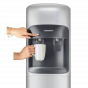 Koldair A Hot and Cold Water Dispenser, 2 Taps- Silver