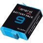 General Rechargeable Lithium-Ion Battery For GoPro Hero 9 Camera, 1720mAh, Black - AHDBT-901