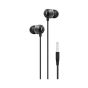 XO In Ear Wired Earphone with Microphone, Black - EP26