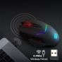 ماوس جيمنج لاسلكي ضوئي ريدراجون M690 برو، 8000 نقطة في البوصة - اسود