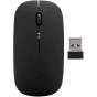 Pusokei Rechargeable Wireless Optical Mouse - Black
