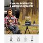 Anker 521 PowerHouse Power Station, 256 Watt- Black