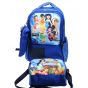 Gharibo Bags School Backpack With Lunch Bag and Pencil Case for Girls, Tinker Bell Pattern - Blue