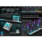 Aula - F2066-II Wind Mechanical Gaming Keyboard - Blue Switches - Arabic & English Keys