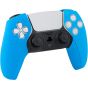 WeProGame Silicone Cover For PlayStation 5 Controller With Analog Caps - Blue and Black