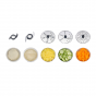 Severin Multifunctional Food Processor, 1200 Watt, Silver - KM 3892